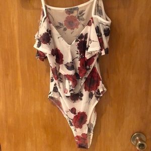 Floral bodysuit